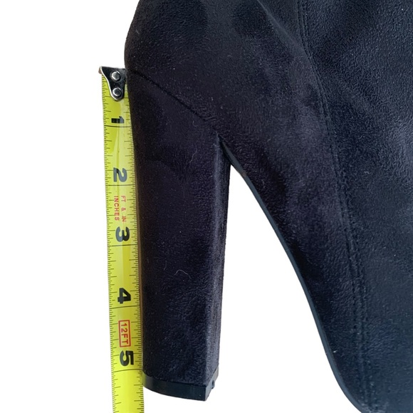 Express High Heeled Boots Women’s Black Size 8.5 NWOT - Picture 7 of 11